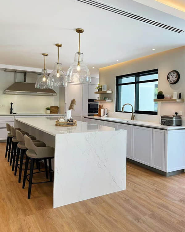 Kitchen cabinets