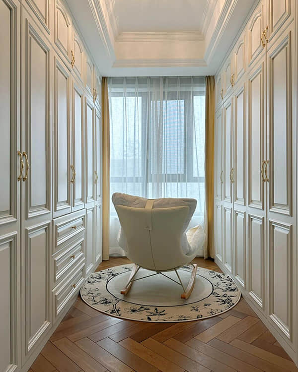 European wardrobe